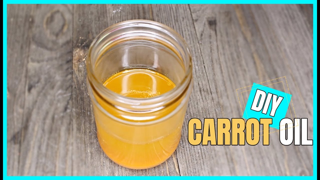 DIY Organic Carrot Oil 🥕 Part 1 | MEGA Hair Growth