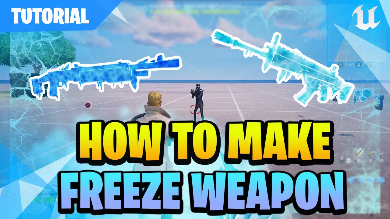 UEFN TUTORIAL | How To Make Freeze Weapon ❄️