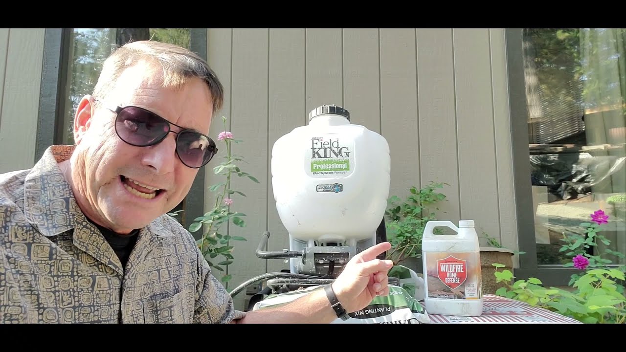 Phos-Chek Fire Retardant for Home Defense