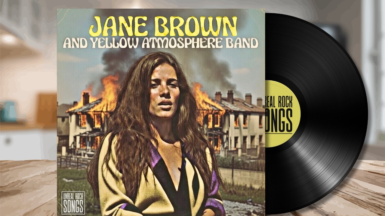 JANE BROWN AND YELLOW ATMOSPHERE BAND – Burning House (Full Album + LYRICS)  | 1969 Soul/Blues Rock