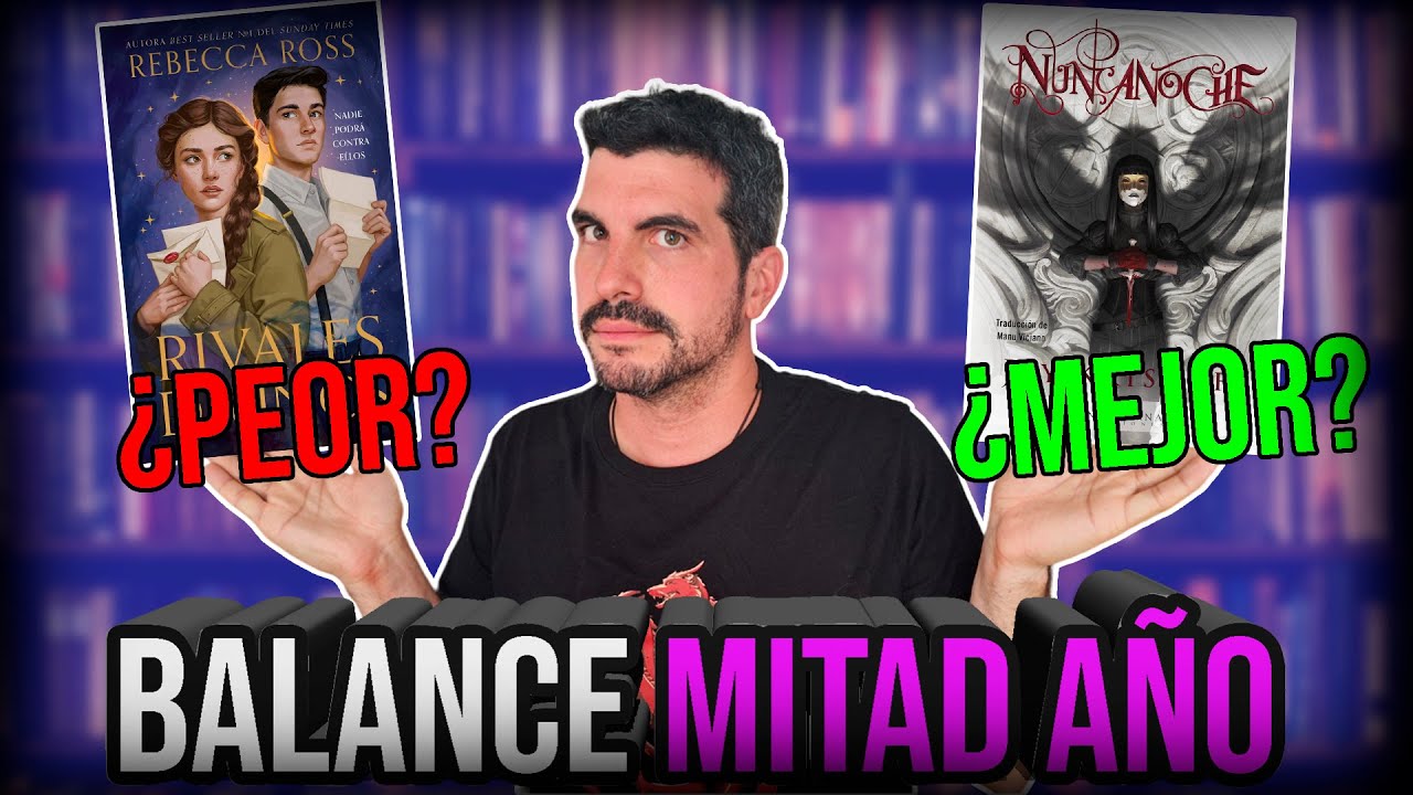 📚 REPASO LECTOR DE MITAD DE A&Ntilde;O | Mid-year book freakout tag 2024 📚