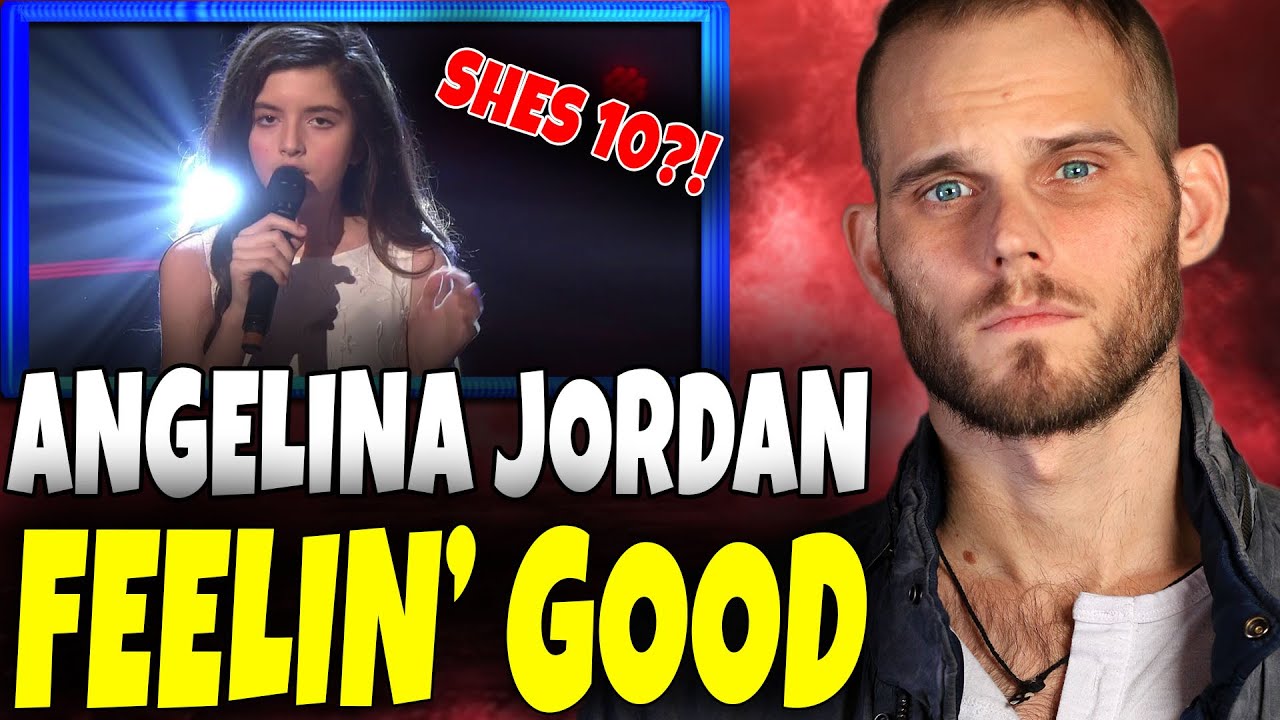 Анджелина Джордан – «Feelin’ Good» (10 ЛЕТ?!) У меня мурашки по коже (первая реакция)