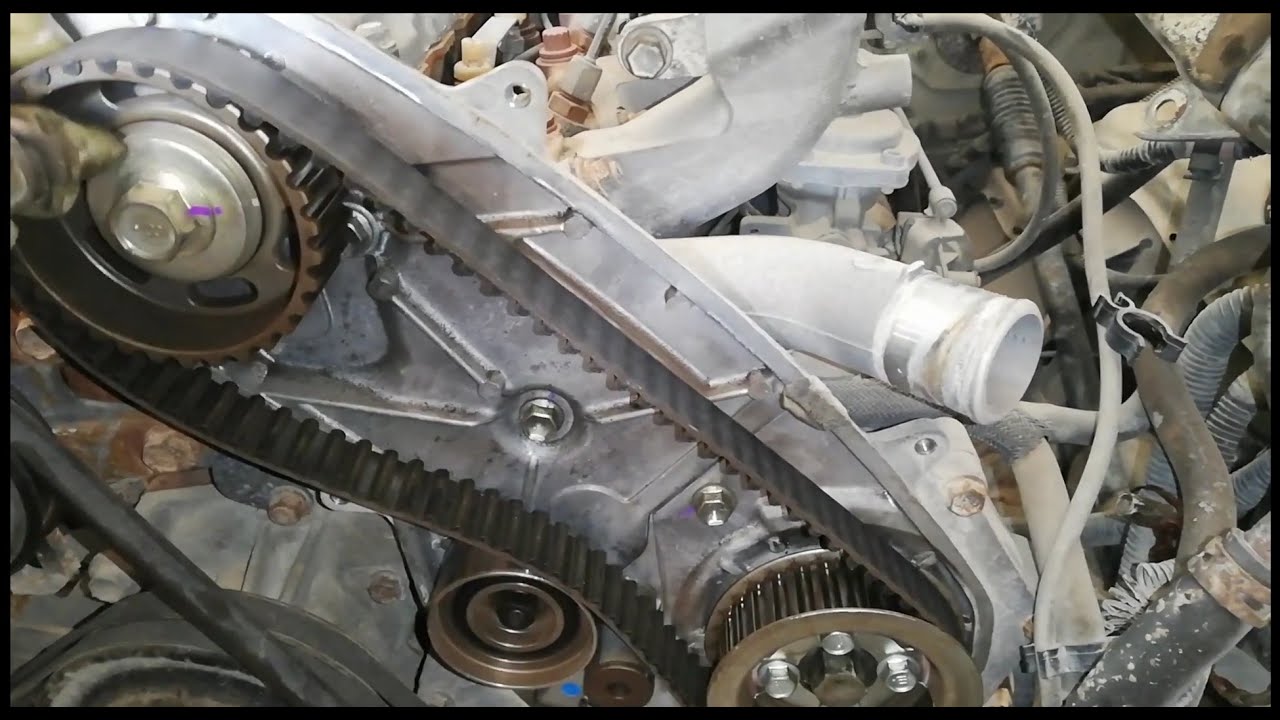 1hz engine timing mark pump & camp shaft