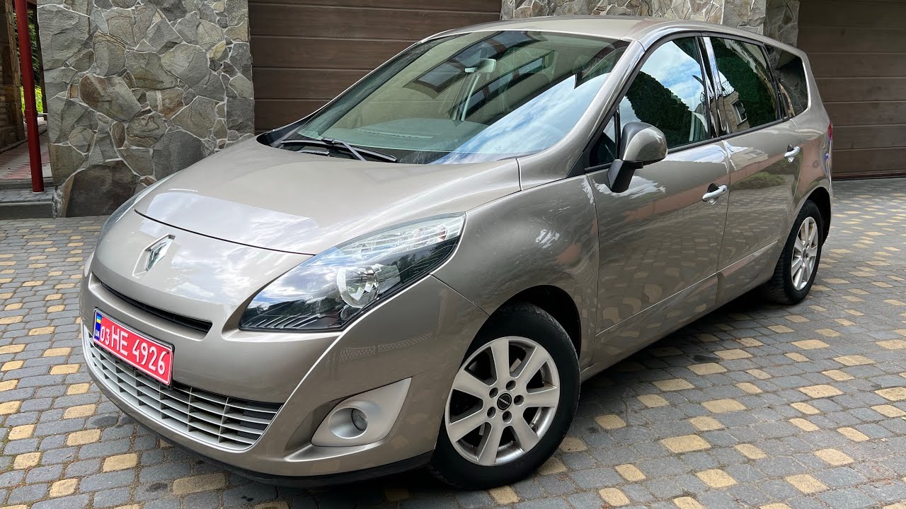 ❌ПРОДАНО❌Свіжо привезений на продаж Renault Grand Scenic 1.4 бензин 2009 рік за 6650$ в рідній фарбі
