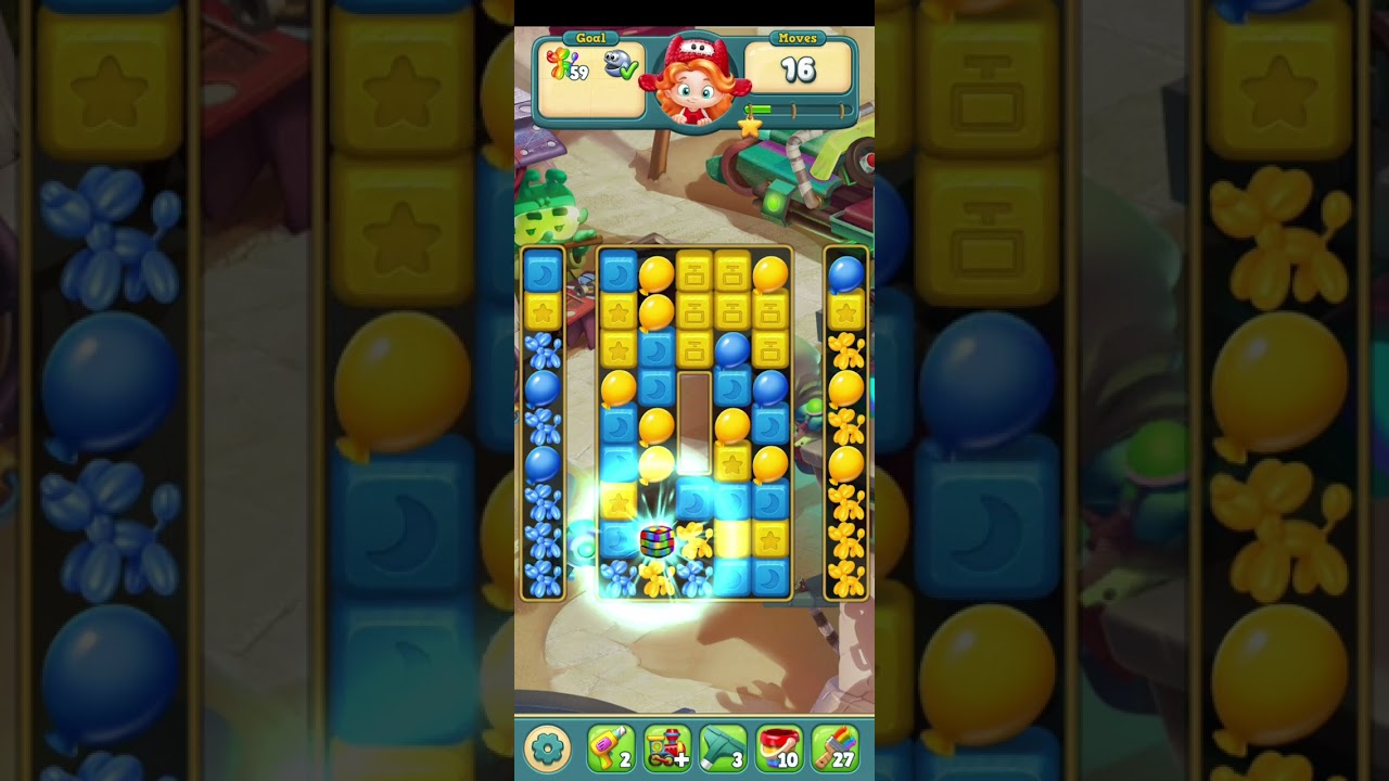 TOY BLAST LEVEL 9140 ~ No boosters