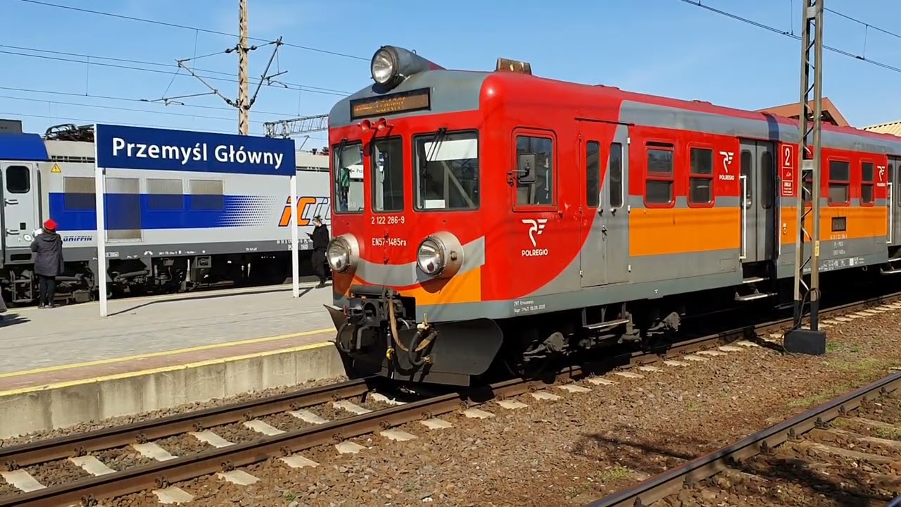 At Przemysł railway station near Ukrainian border