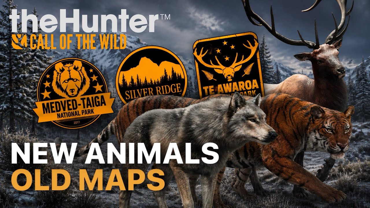 Я исправил забытые карты в COTW | theHunter Call of the Wild
