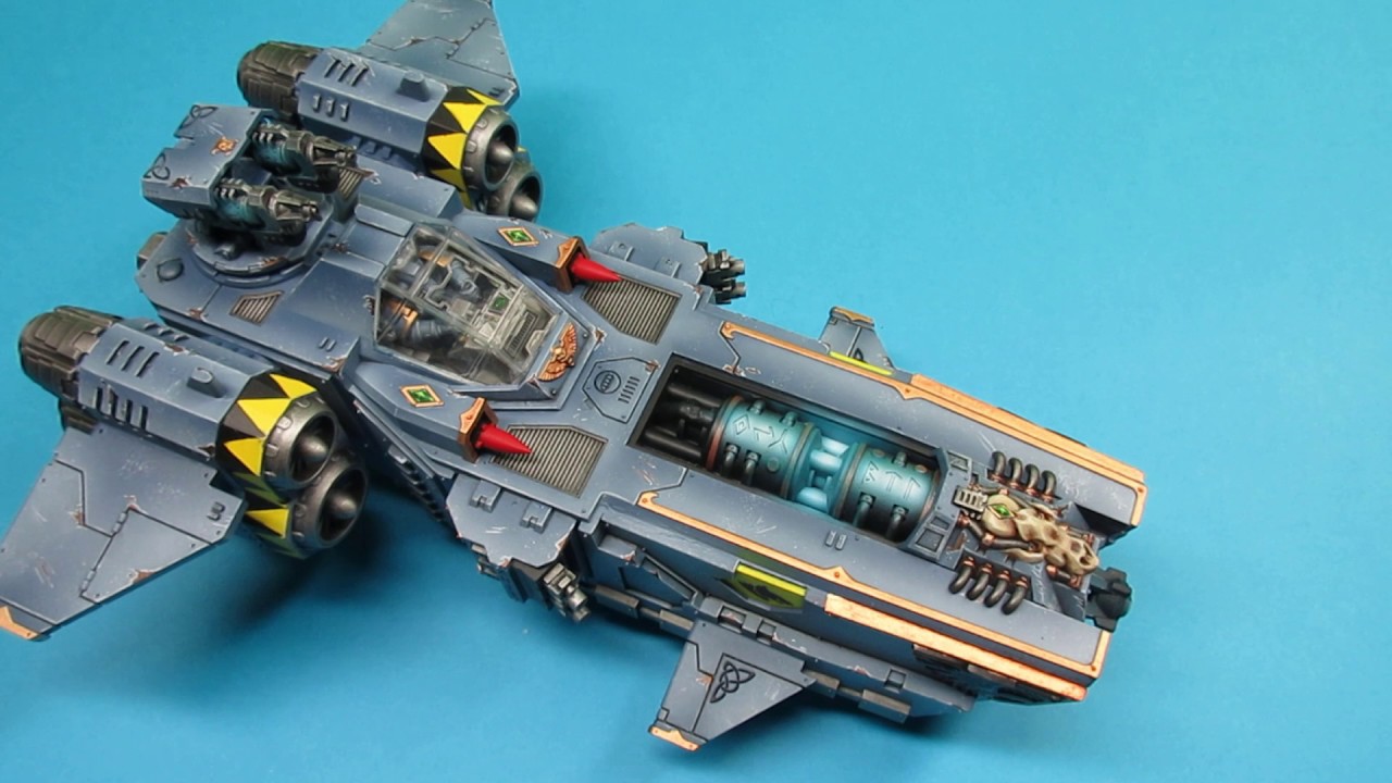Warhammer 40K Space Wolves magnetized Stormwolf / Stormfang