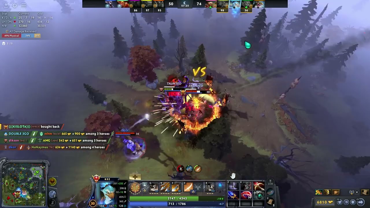 dota 2 patch 7.39 e Kez Rampage!