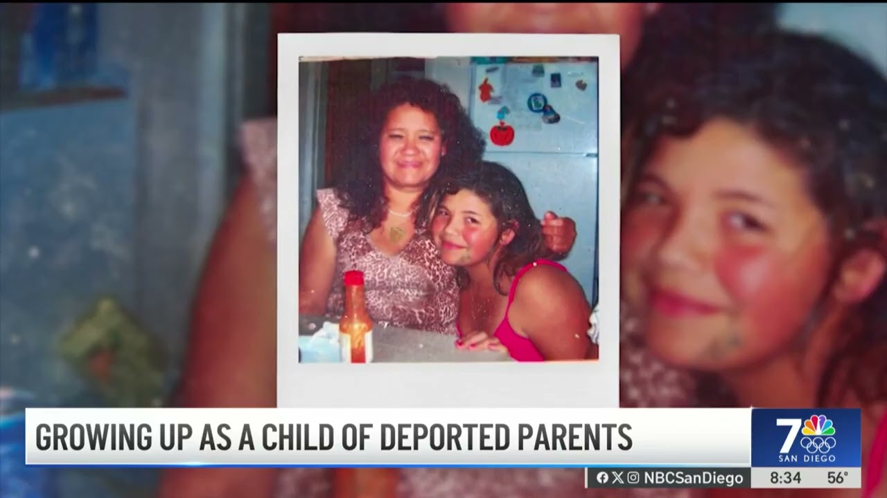 NBC7 Growing up as a child of deported parents ft. Just in Time for Foster Youth's Stephany Polanco