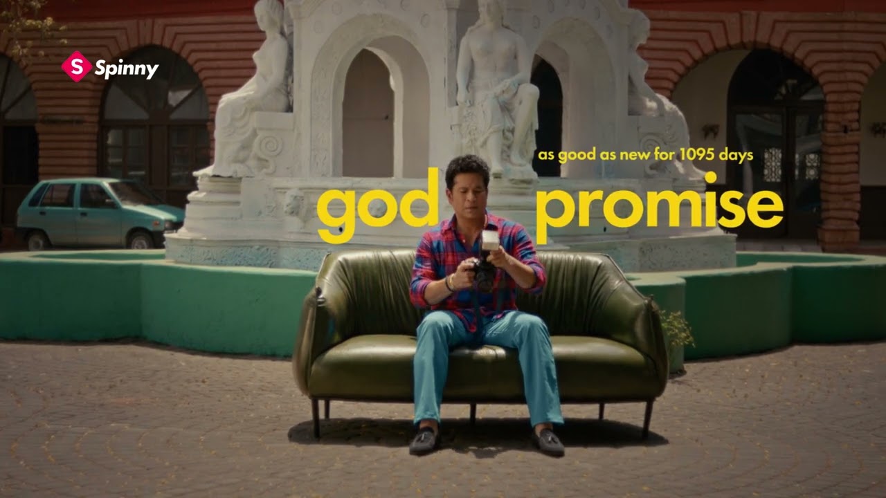 As good as new for 1095 days. God promise ft. Sachin Tendulkar