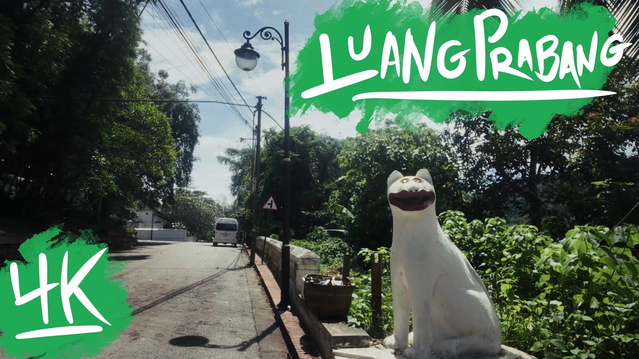 🇱🇦 Lo-Fi Walking Tour: Luang Prabang, Laos - Nam Khan and Mekong Rivers | August 6 2025