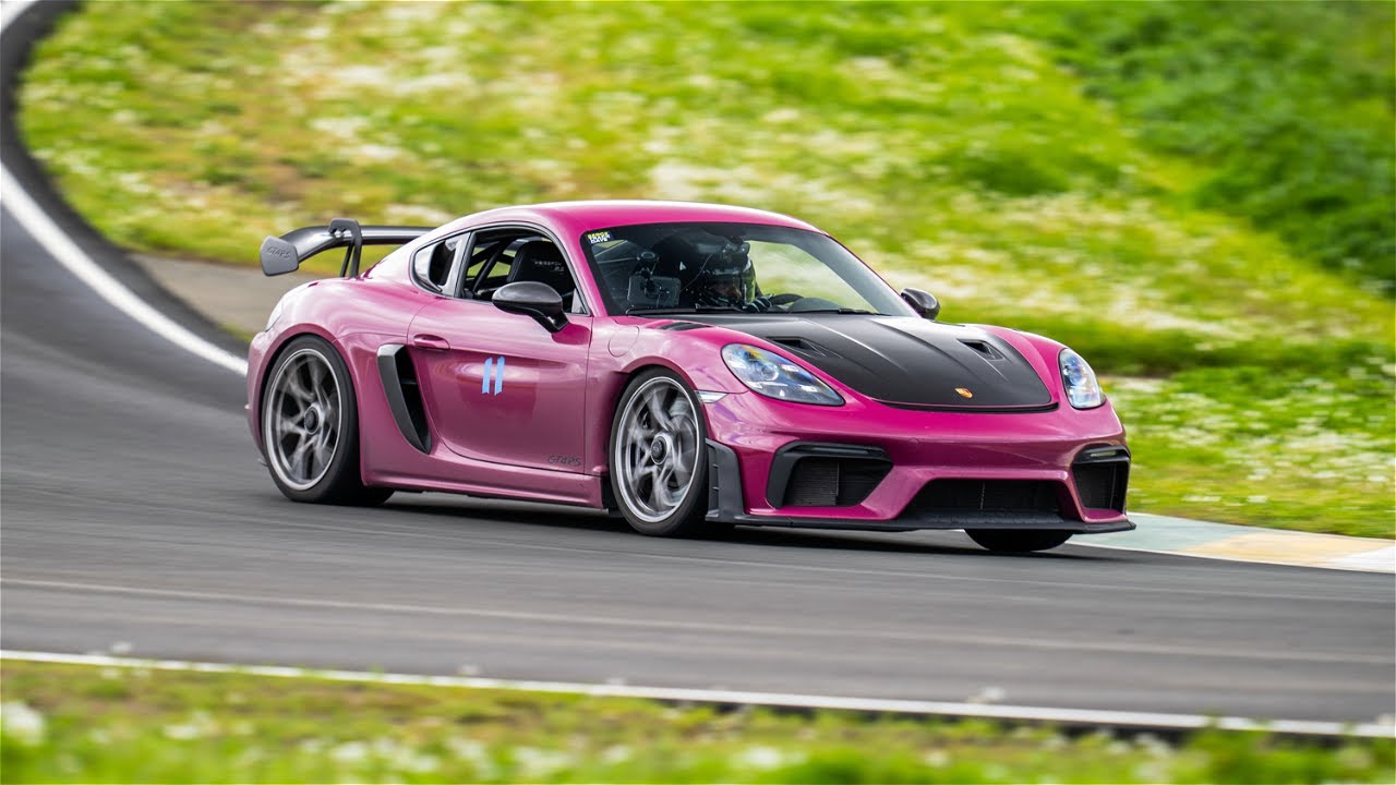 Porsche 718 GT4 RS at Sonoma Raceway: 1:42.48