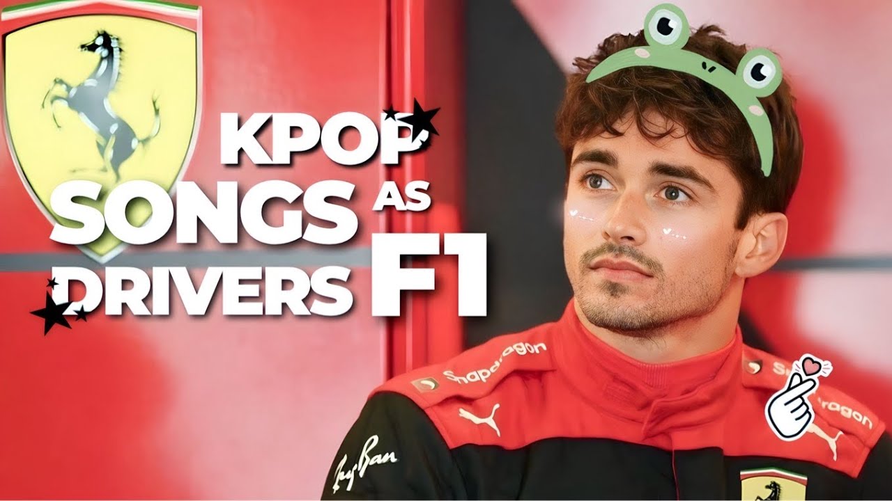 giving kpop songs to my fav F1 drivers