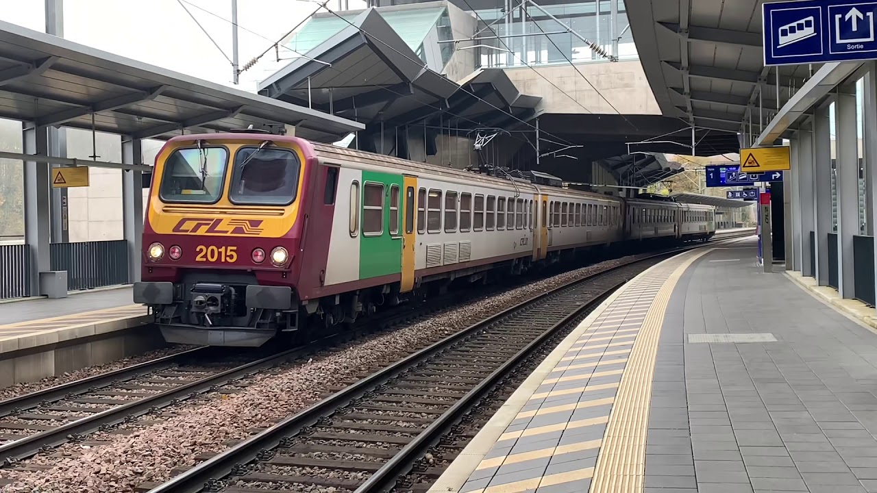 Des trains au Luxembourg (CFL - SNCB)