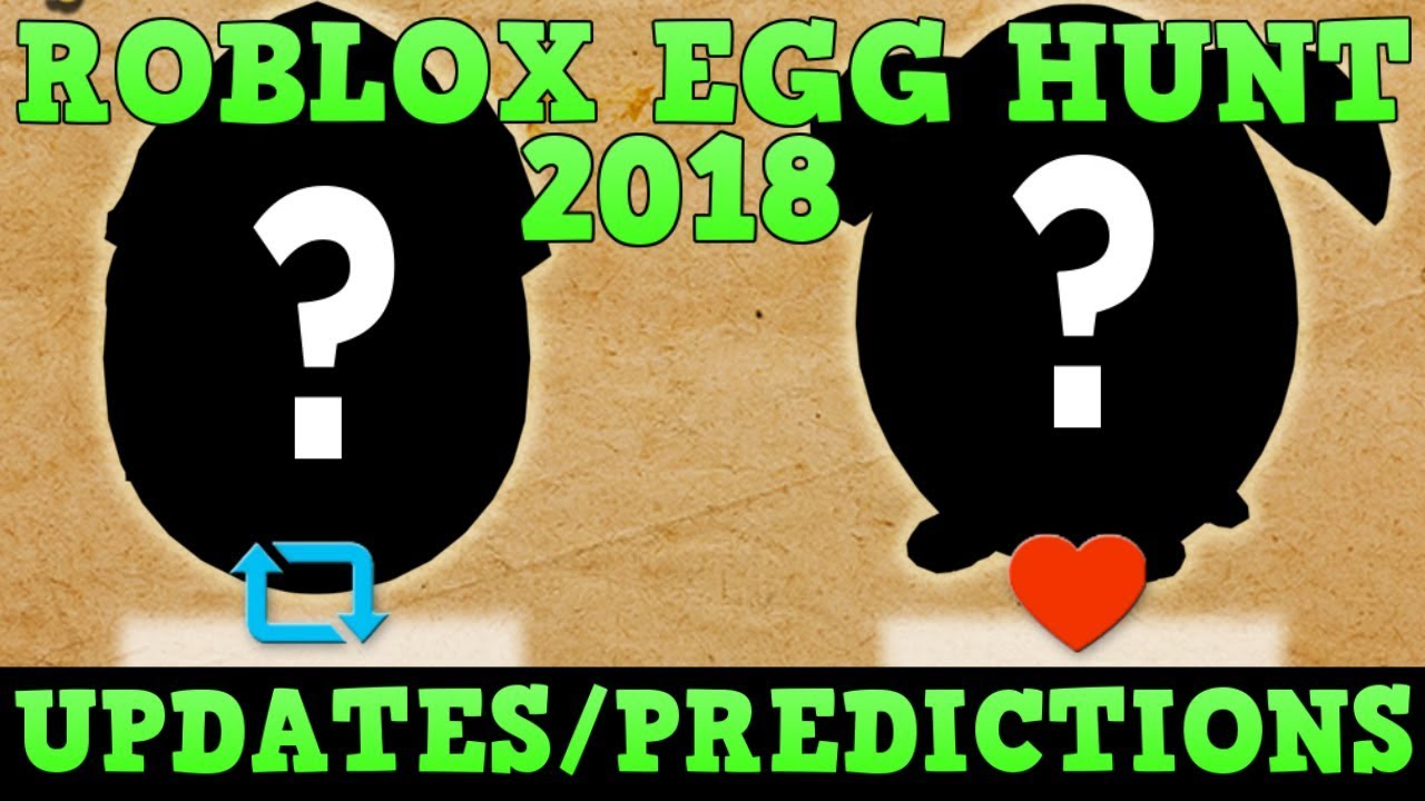 HUGE ROBLOX EGG HUNT 2018 UPDATES | Leaks and Predictions