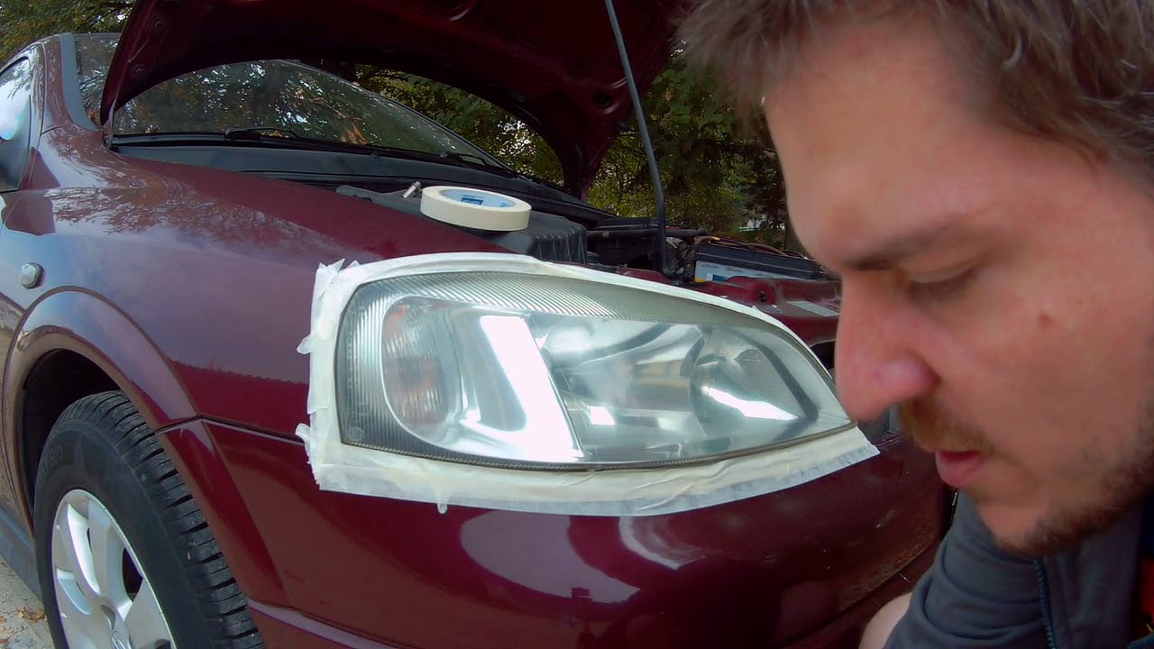 #ROKITUNING - Lámpa polírozás házilag (DIY) újoncon . (Opel astra G )