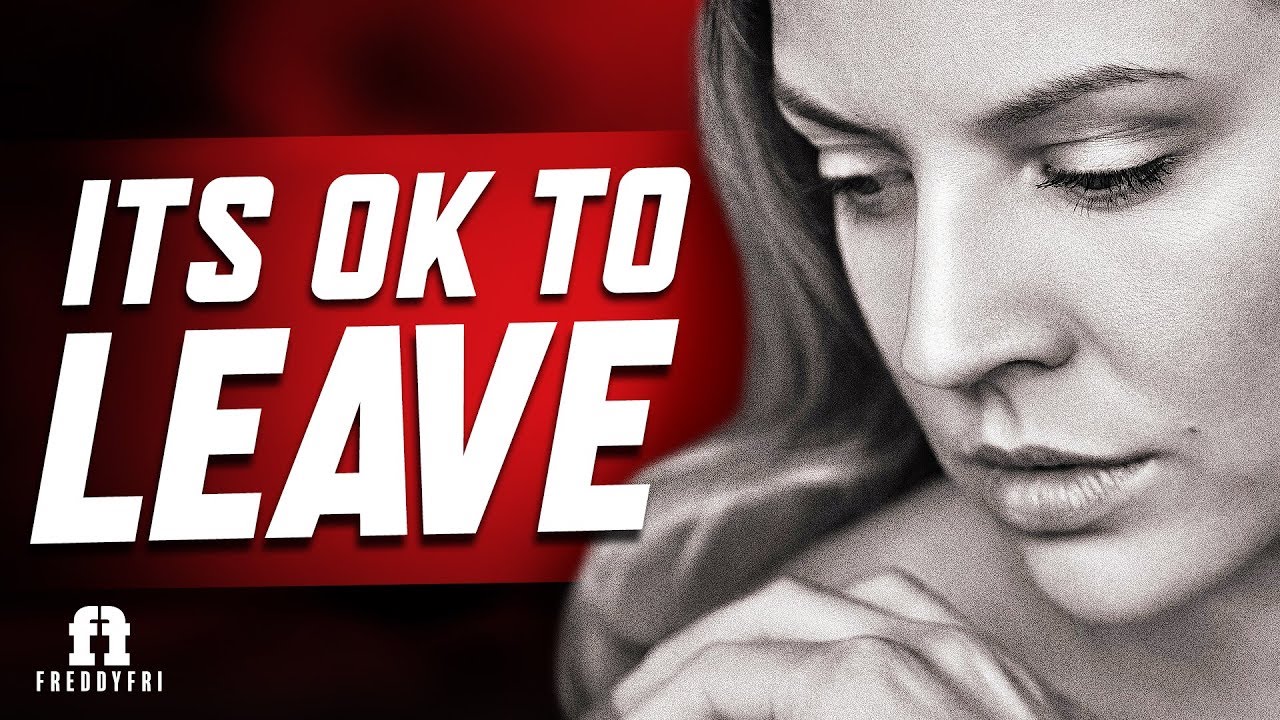 Finding The Strength To Leave A Relationship | Daily Motivation Dose | Freddy Fri