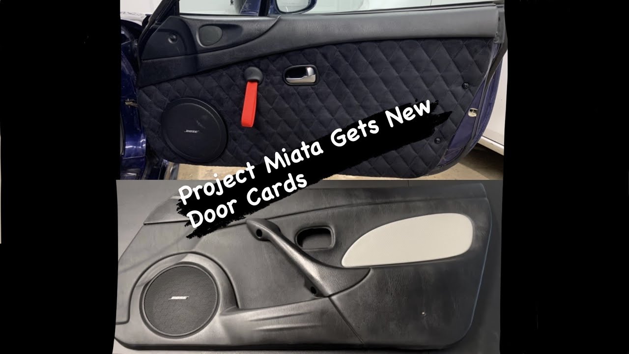 NB Miata Custom Door Cards