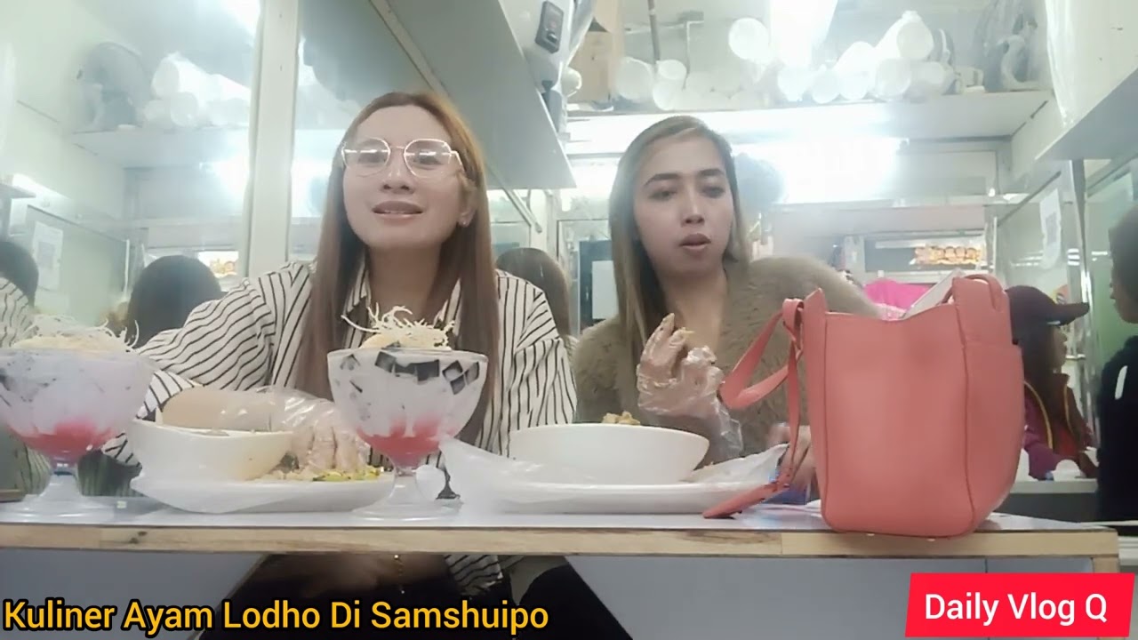 Daily Vlog Bunda Dan Mbak Mia Kuliner Ayam Lodho Shamsuipo #tkwhongkong