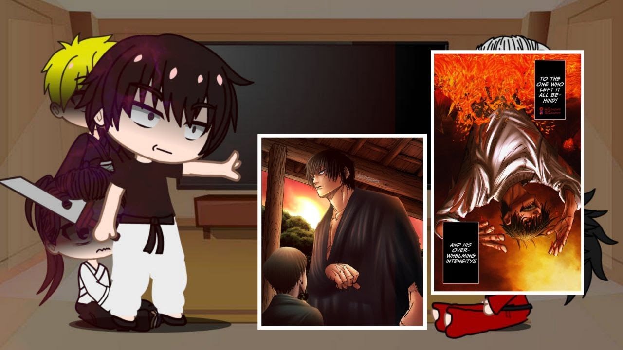 Toji family react to him (Rus/Eng)