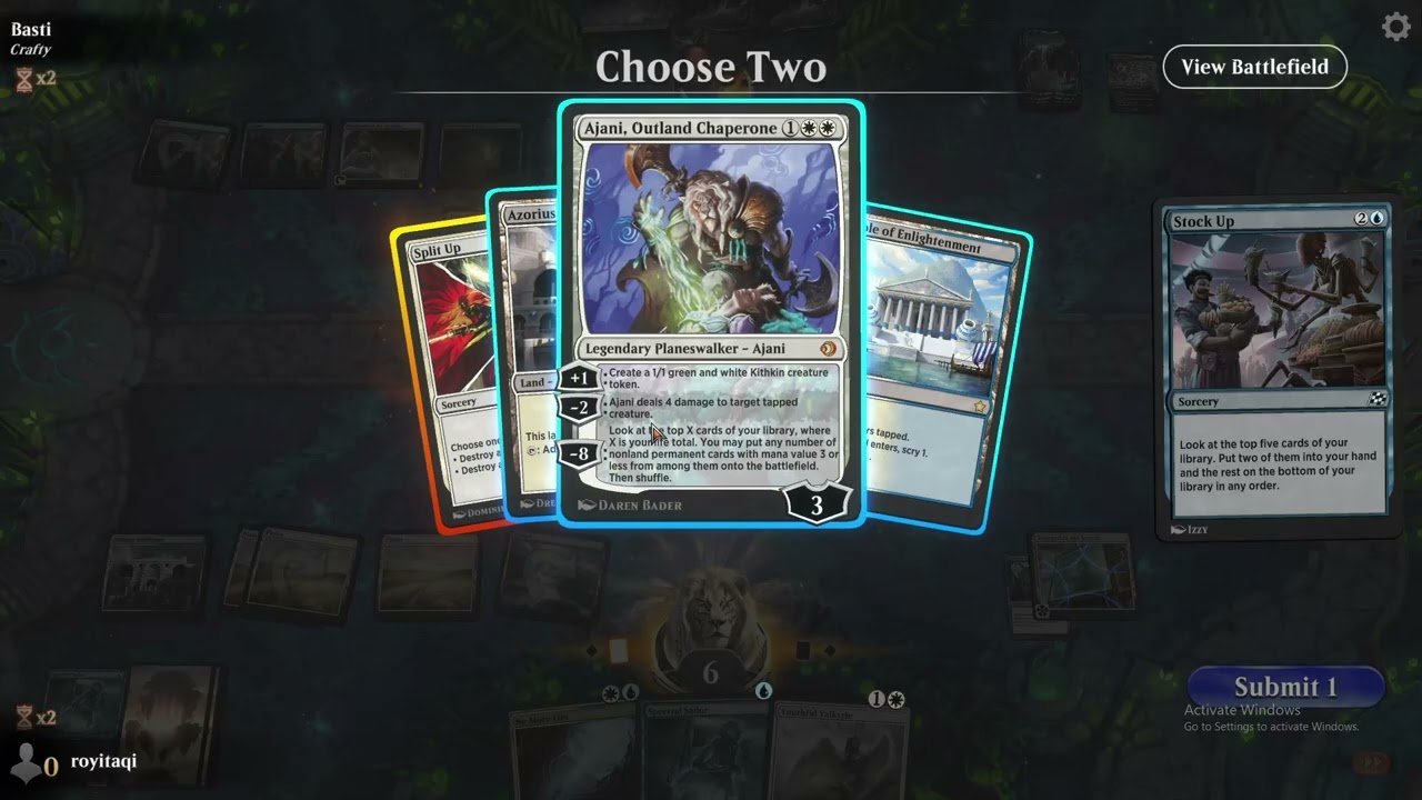 When Dire, Hang In There - MTG Gameplay