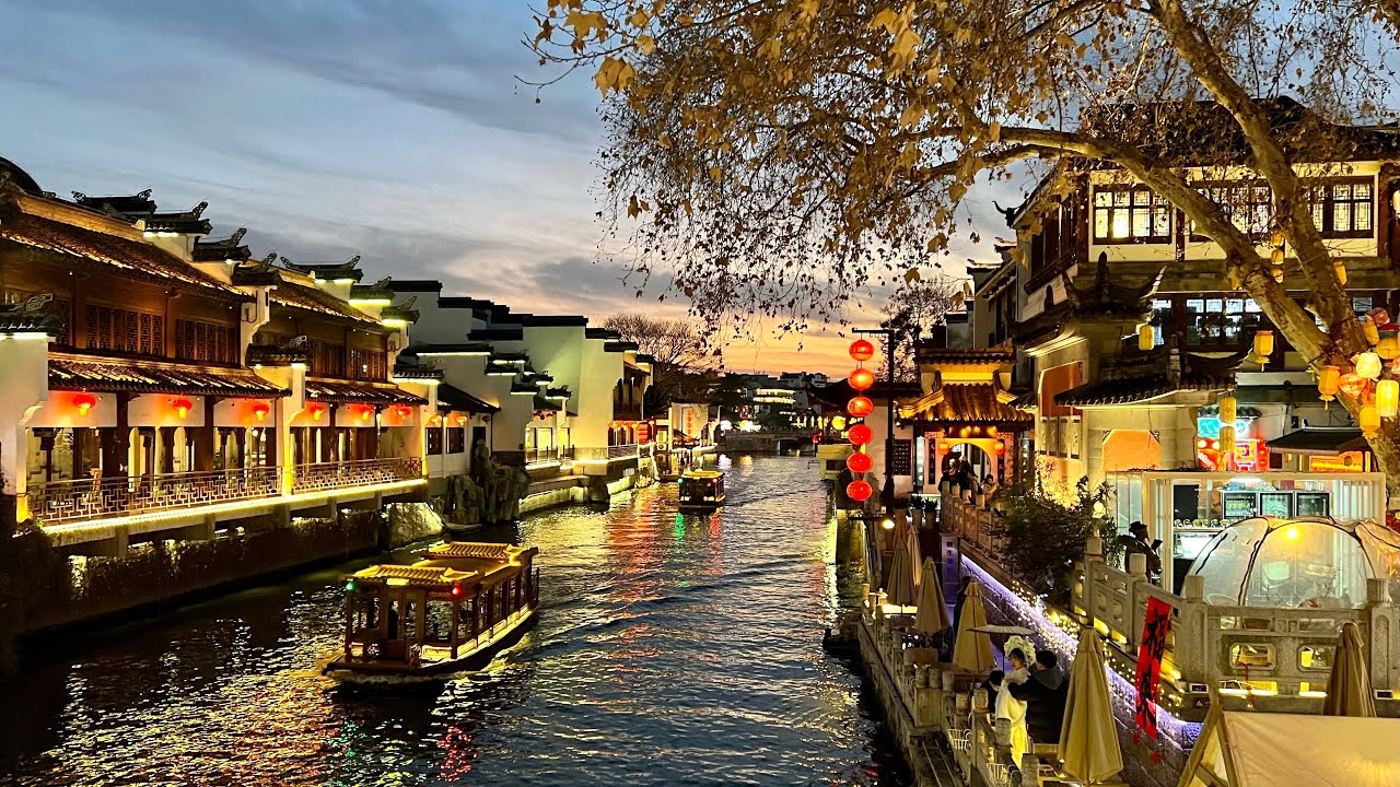 Nanjing (南京) old town, China- Capital of 12 Chinese dynasties