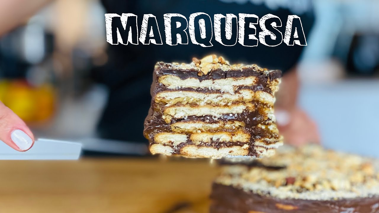Marquesa de Chocolate Light | Postre facil y Sin Azúcar, Sin horno, Sin lácteos | Receta paso a paso