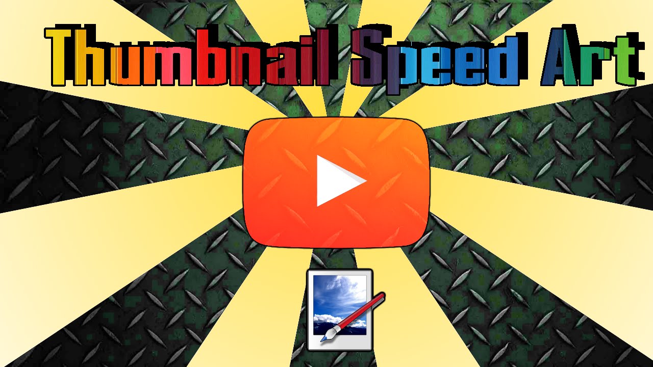 Thumbnail Speed Art using Paint.Net with Plugins