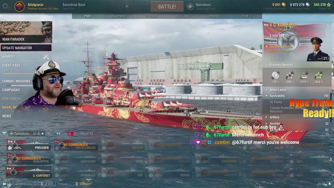 Warships PC 🔥 Happy Friday! EU then NA