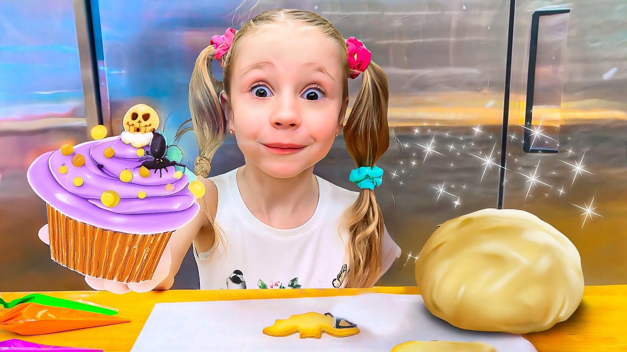 ناستيا و مفضلة الهالوين خدعة أم حلوى قصص للأطفال