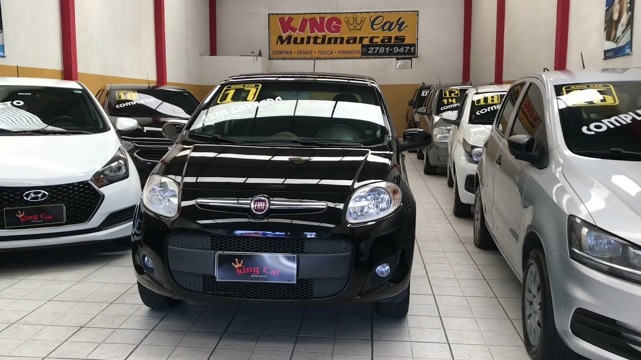 Fiat Palio 1.4 Attractive 2017 King Car Multimarcas