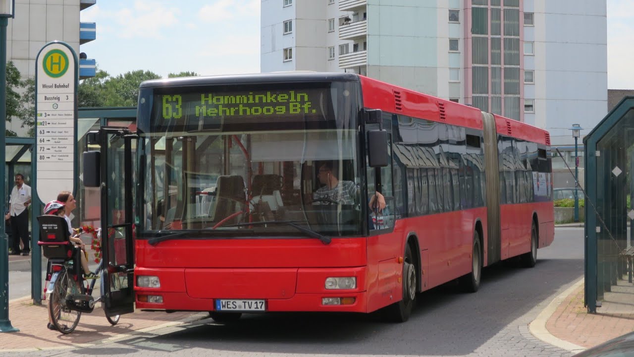 [Sound] Bus MAN NG 313 | WES-TV 17 | Verhuven Reisen GmbH, Xanten (Kreis Wesel)