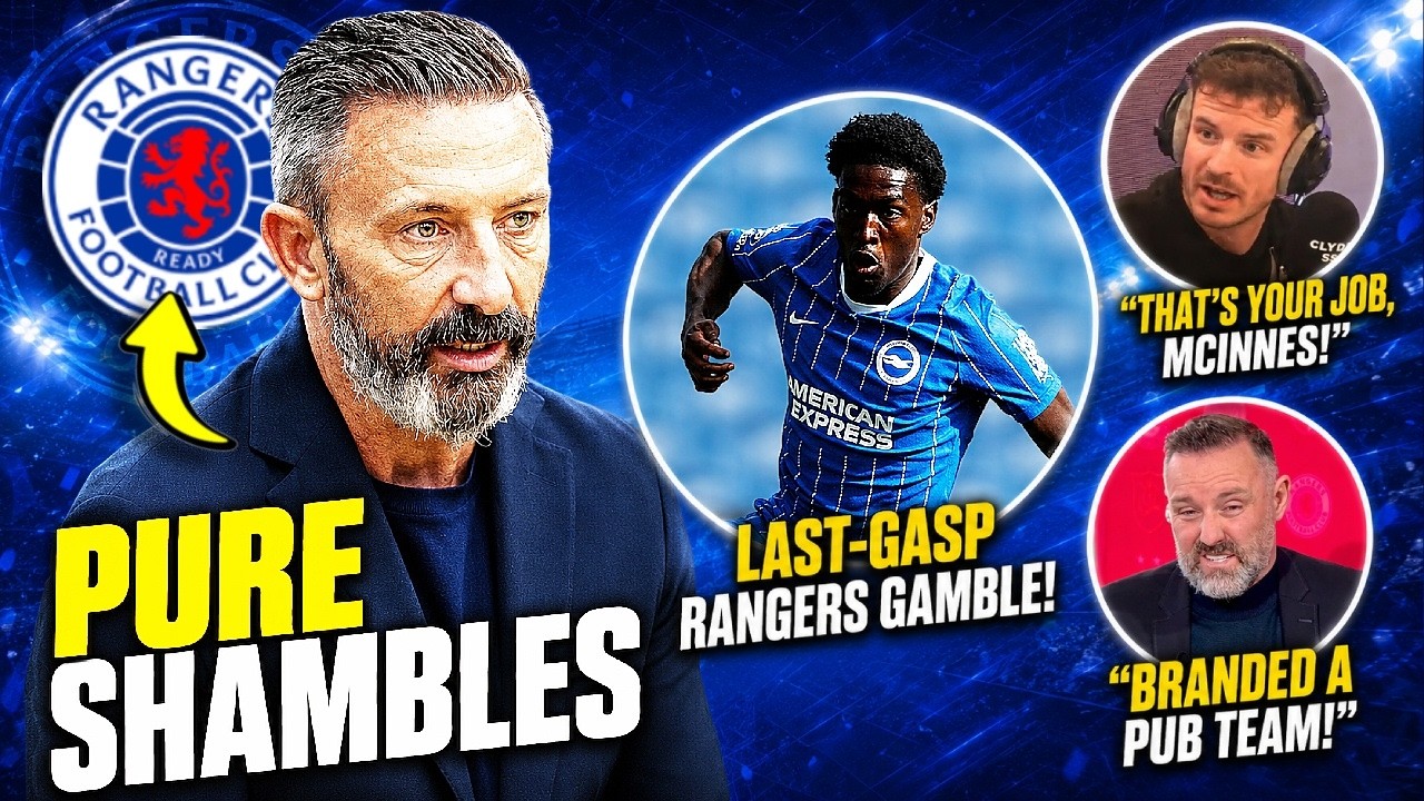 &pound;18 Million SPENT, WORST TEAM IN YEARS, AND NOW A DESPERATE RACE BEFORE DEADLINE DAY! RANGERS FC