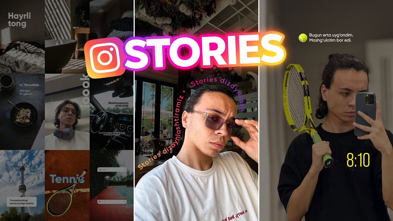 Chiroyli stories tayyorlashning oson (+ bepul) usuli