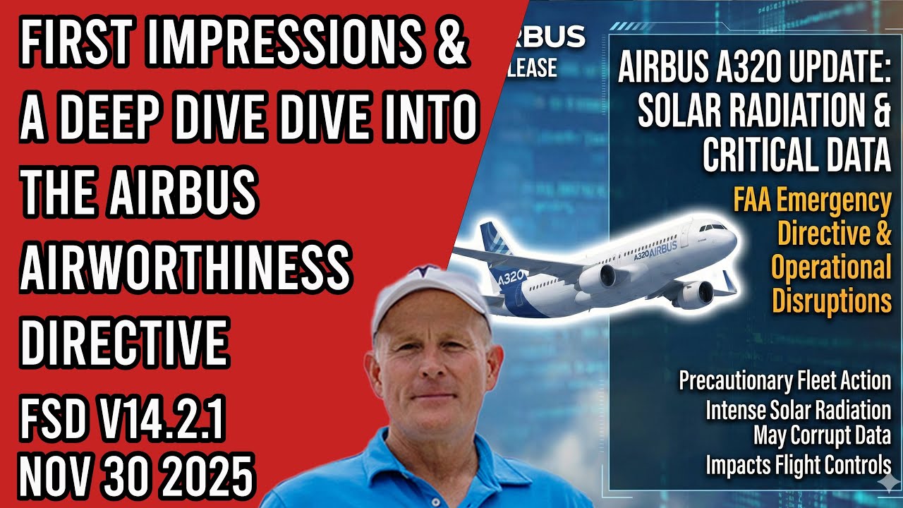 FSD v14.2.1 Cybertruck: первые впечатления и подробный анализ Директивы Airbus о летной годности