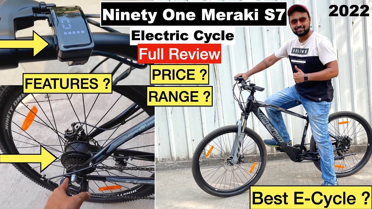NEW Ninety One MERAKI S7 E-Cycle Full Review | Price, Range, Features | Should You Buy This E-Cycle?