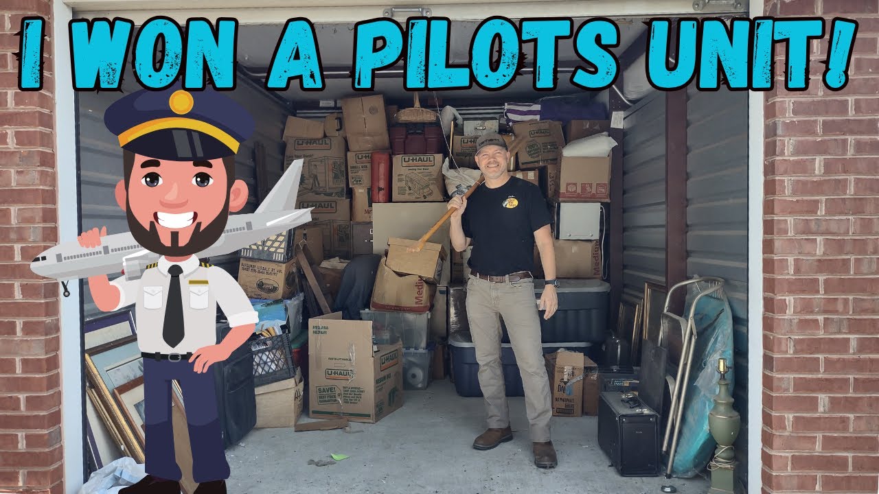 Former Navy And Eastern Airlines Pilot Loses Unit. It's Loaded With Vintage Treasures!