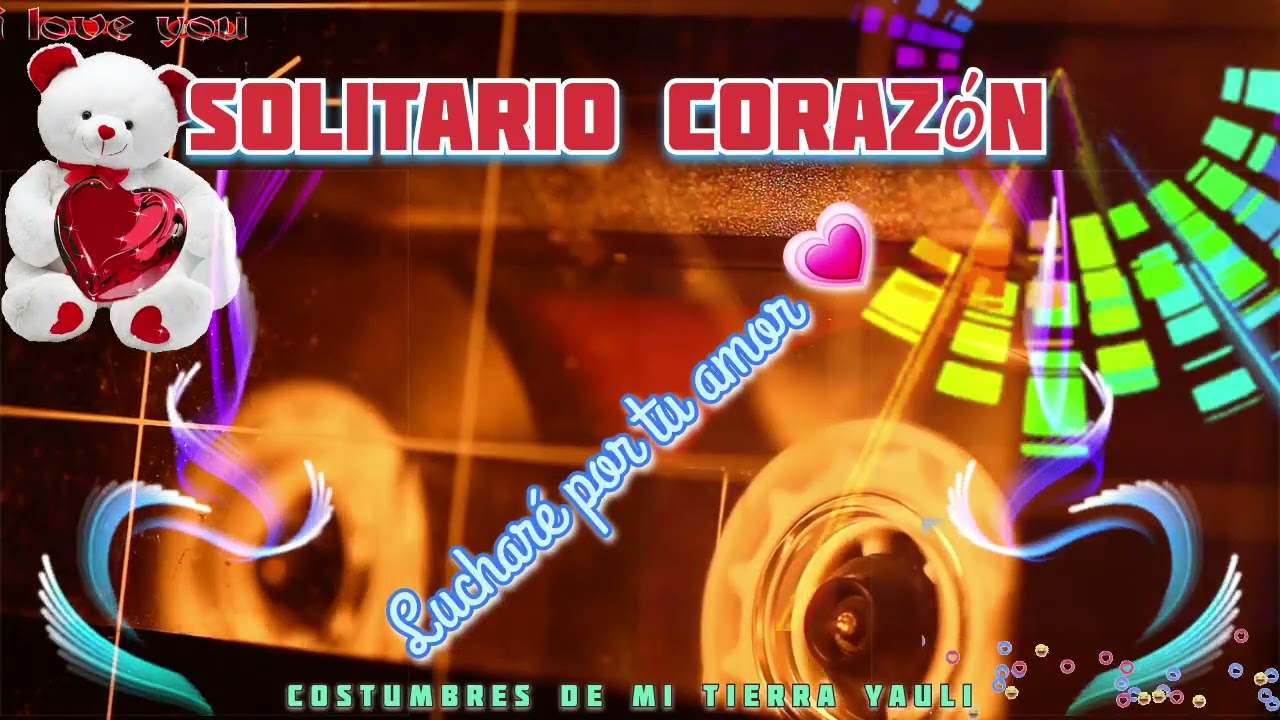 ▶️Solitario Corazón concierto - Lucharé por tu amor 🎵🎶