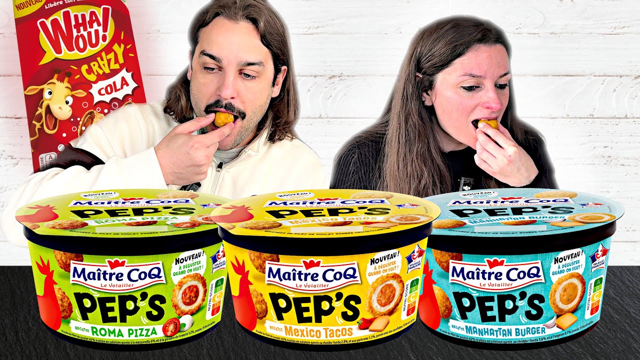 On MANGE des nouveautés FOOD ! ( PEP'S et Crêpe Whaou au Coca Cola )