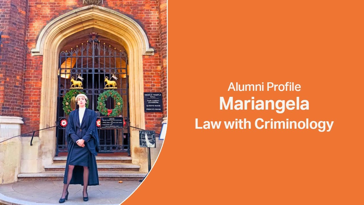 Mariangela Alumni Profile - Law with Criminology