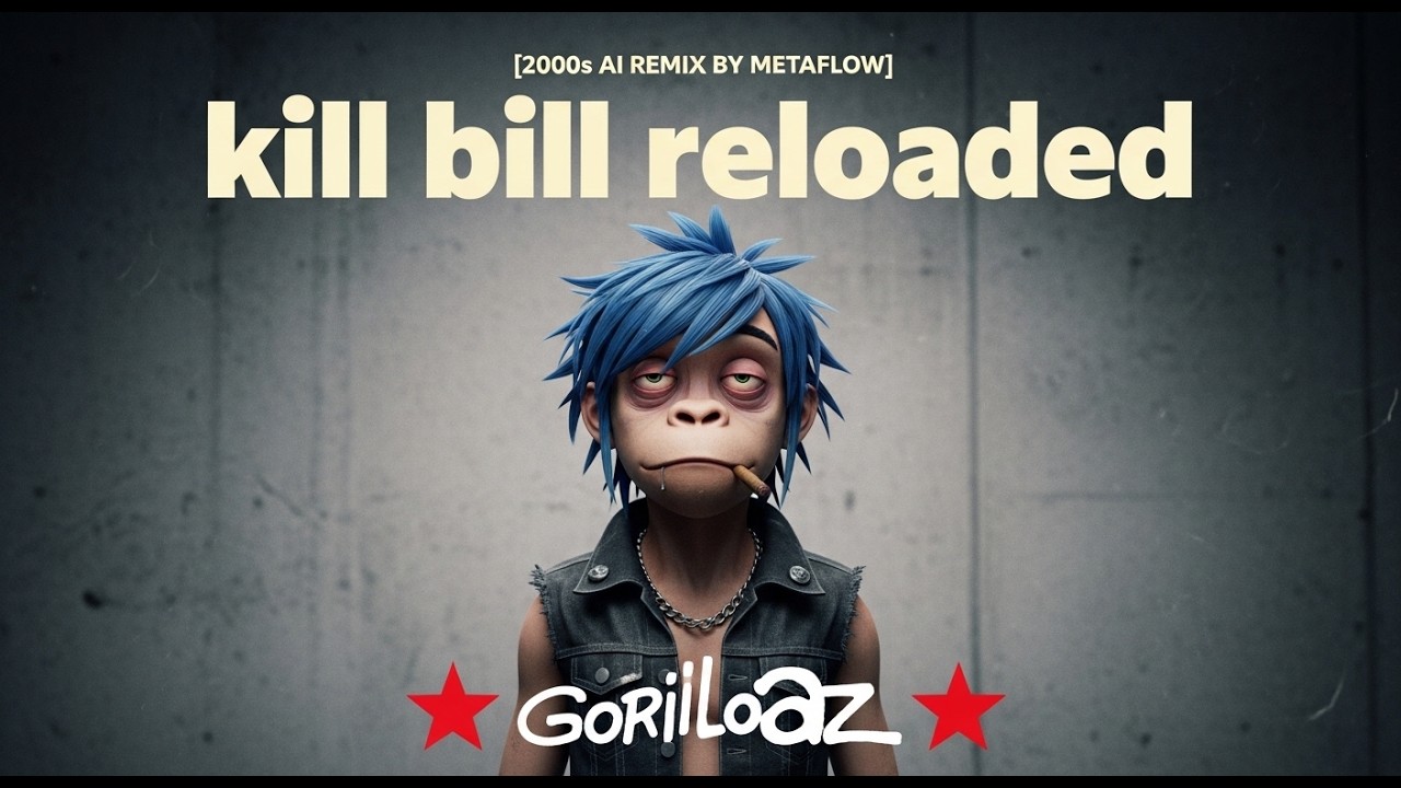 Kill Bill Meets Gorillaz — Dark AI Trip-Hop Album Mix