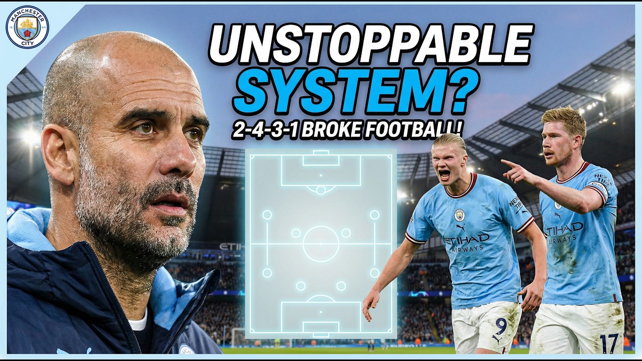 Is Manchester City's 2-4-3-1 the MOST DOMINANT Formation in Football?