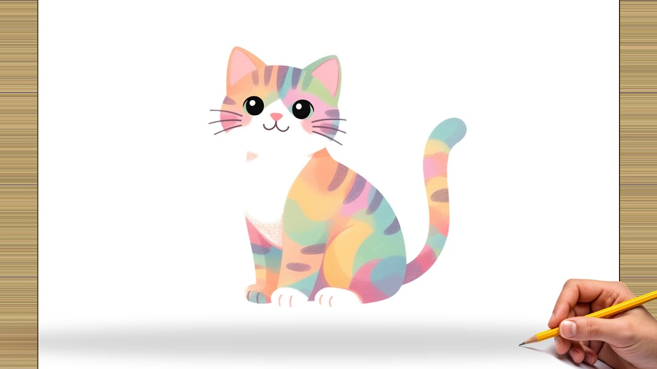 Wie zeichnet man Hello Kitty | Einfach Schritt für Schritt