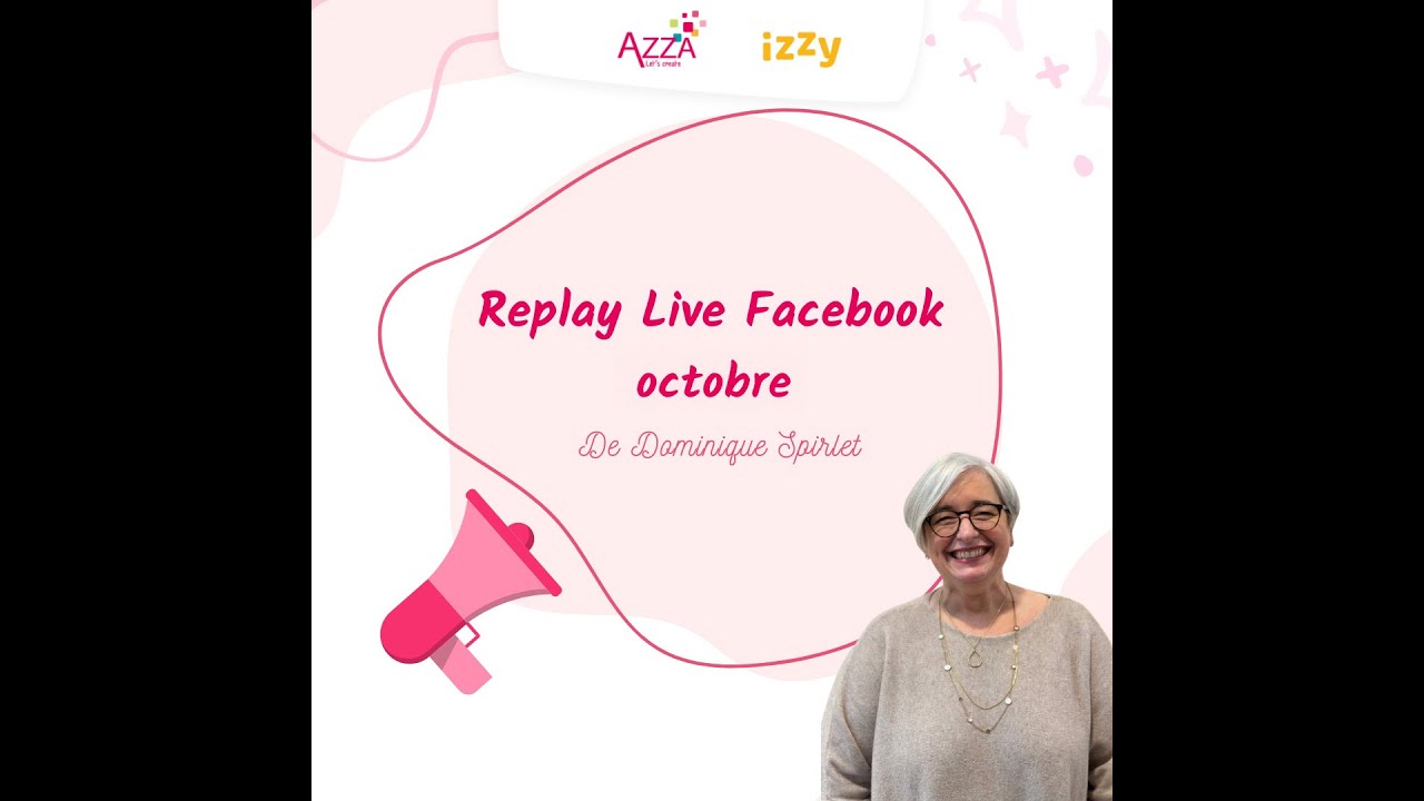 Replay Facebook live | Nouveautés octobre 2025