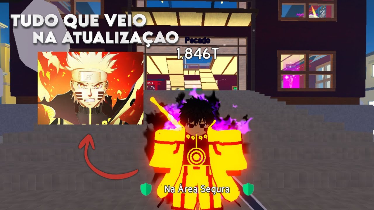 TUDO QUE VEIO NA ATUALIZAÇAO DO ANIME FIGHTING SIMULATOR ENDLESS!!