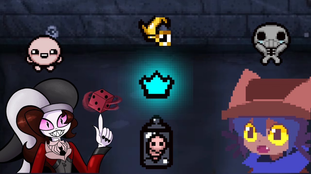 Isaac Co-op with QueenRaccoon!