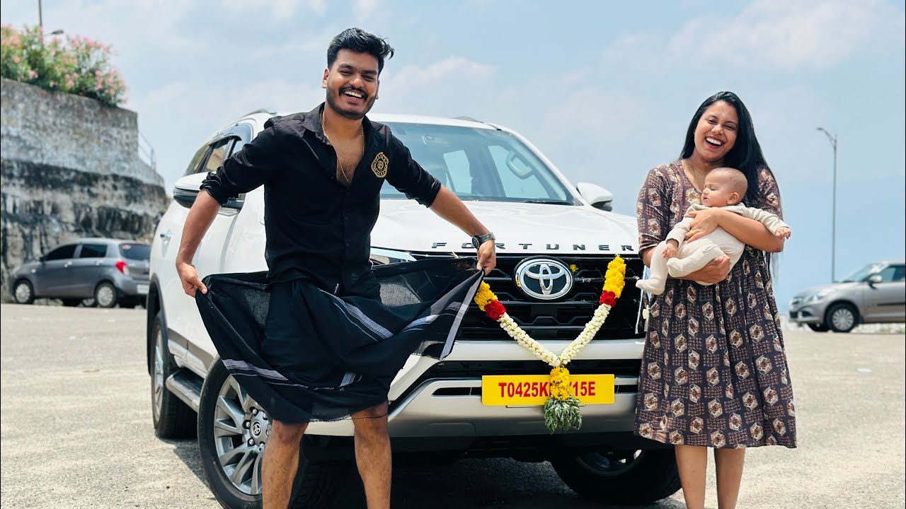 CAR POOJA | FAMILY REACTION 😍