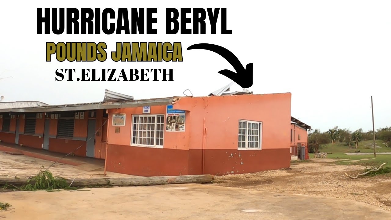 AfterMath of Hurricane Beryl Tour of Mountainside St.Elizabeth Jamaica.