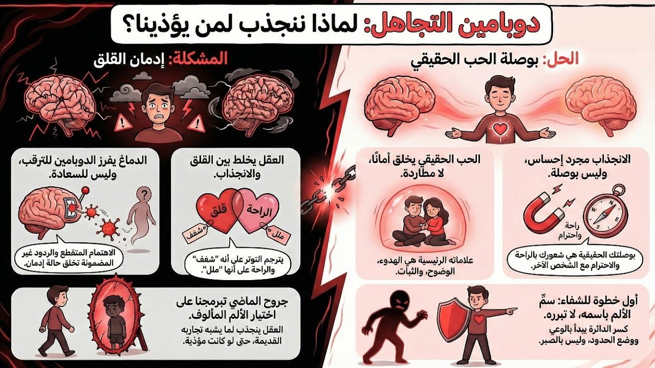 بودكاست | ليه بنحب الناس اللي بتتجاهلنا وننجذب لمن يؤذينا